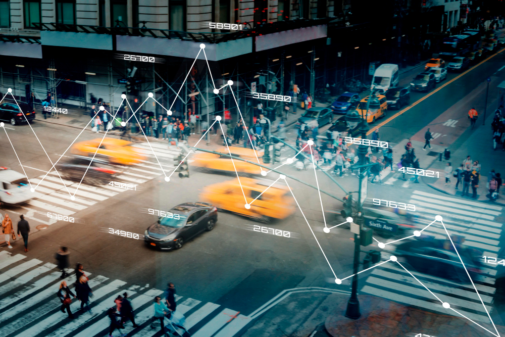 AI transportation management software optimizing routes